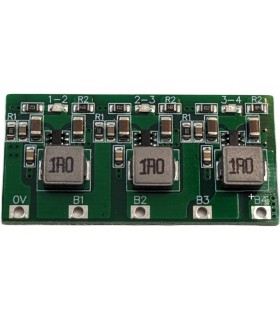Универсальный активный индукционный балансир LiIon LiFePo LTO 4S 1.3A (19271) Универсальный активный индукционный балансир LiIon LiFePo LTO 4S 1.3A (19271)