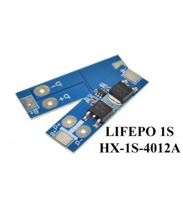 Плата защиты заряда разряда LiFePo 1S 3.2V 12A (15874)