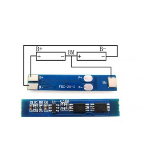 Контроллер заряда разряда 2-х Li-Ion 18650 7.4V 3A (10116) Контроллер заряда разряда 2-х Li-Ion 18650 7.4V 3A (10116)