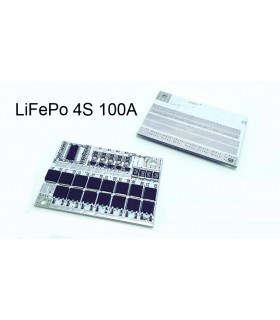 Плата защиты балансир BMS LiFePo 4S 12.8V 100A (14986) Плата защиты балансир BMS LiFePo 4S 12.8V 100A (14986)