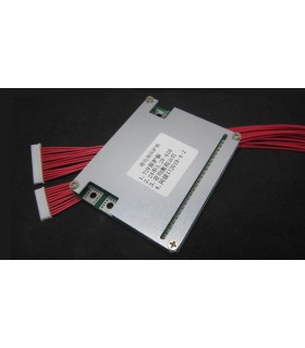 Плата защиты аккумулятора с балансировкой BMS LiFePo 24S 72V 20A (16145)