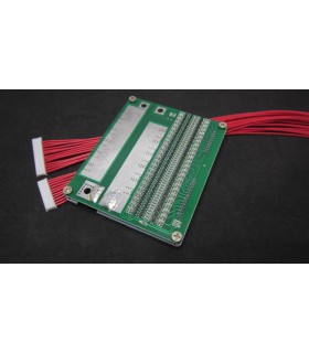 Плата защиты аккумулятора с балансировкой BMS LiFePo 24S 72V 20A (16145)
