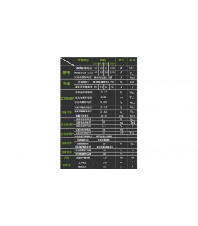 Плата защиты аккумулятора с балансировкой BMS LiFePo 24S 72V 20A (16145)
