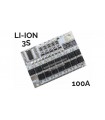 Плата защиты аккумулятора BMS для Li-Ion с балансировкой 3S 12.6V 100A (16077)