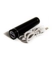 Power Bank Портативная Зарядка 1*18650 алюминий черный (10433) Power Bank Портативная Зарядка 1*18650 алюминий черный (10433)