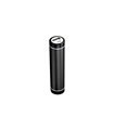 Power Bank Портативная Зарядка 1*18650 алюминий черный (10433) Power Bank Портативная Зарядка 1*18650 алюминий черный (10433)