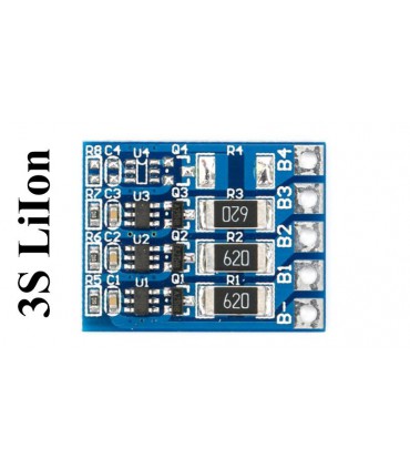 Плата балансировки балансир аккумуляторов LiIon 3*4.2V (11288)