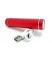 Power Bank Портативная Зарядка 1*18650 алюминий красный (10511) Power Bank Портативная Зарядка 1*18650 алюминий красный (10511)