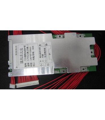 Контроллер защиты заряда разряда BMS 72V Li-Ion 20S 40-120A (14655)