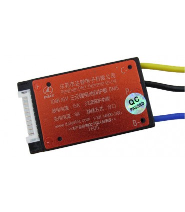 Контроллер защиты заряда разряда BMS 10S LiIon 36V 15A водонепроницаемая (12930)
