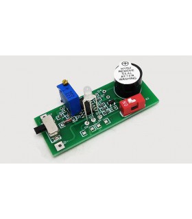 Звуковой сигнализатор разряда литиевых аккумуляторов 2S-7S 6.5V-30V (15705) Звуковой сигнализатор разряда литиевых аккумуляторов 2S-7S 6.5V-30V (15705)