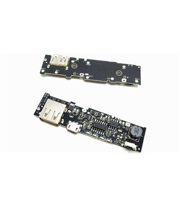 Power Bank Плата 1-2-3-4-5-6-8*18650 1*USB 5V 1.5A (10290)