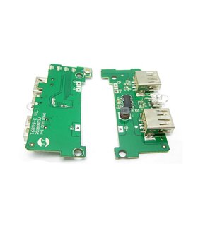 POWER BANK ПЛАТА 1-2-3-4-5-6*18650 2*USB 5V 2A (10635)