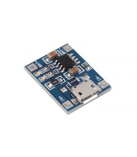 Контроллер заряда micro USB Li-Ion TP4056 (10530) Контроллер заряда micro USB Li-Ion TP4056 (10530)