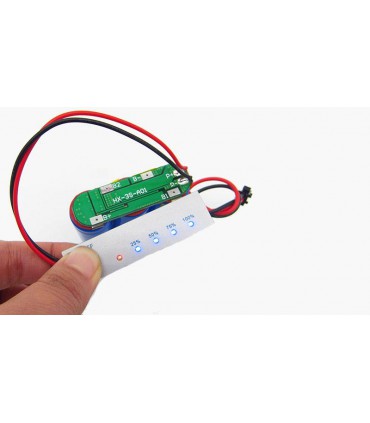 Индикатор уровня заряда Li-Ion батареи 12.6V (12781)