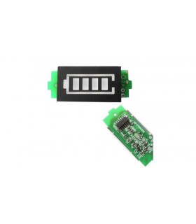 Индикатор заряда разряда 12V 2х3см зеленый (10765) Индикатор заряда разряда 12V 2х3см зеленый (10765)
