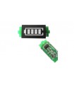 Индикатор заряда разряда 12V 2х3см зеленый (10765) Индикатор заряда разряда 12V 2х3см зеленый (10765)