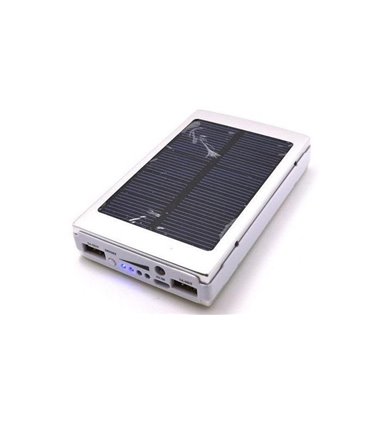 Power Bank 5*18650 2.1A фонарь солнечная батарея 13000mAh (11000)