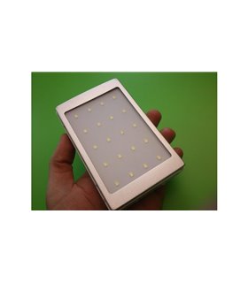 Power Bank 5*18650 2.1A фонарь солнечная батарея 13000mAh (11000)