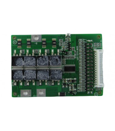 Плата BMS контроллер аккумулятора LiIon 14S 52V 25A (19146)