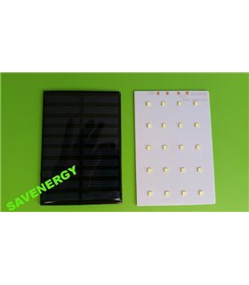 Power Bank 5*18650 2.1A фонарь солнечная батарея 13000mAh (10632)