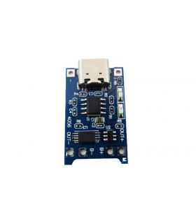 Модуль заряда разряда Li-ion 1S TP4056 Type-C (18570) Модуль заряда разряда Li-ion 1S TP4056 Type-C (18570)
