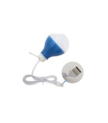 LED лампа ночник USB 9W потребление 5W (14818)