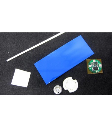 Комплект для установки платы защиты аккумулятора Li-Ion 14500 BMS MOS (15620)