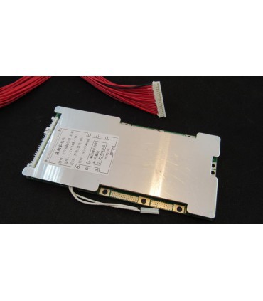 Плата контроллер аккумулятора BMS LiFePo 24S 72V разряд 60A заряд 60A (17682)
