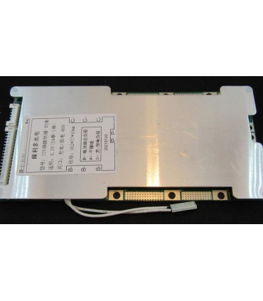 Плата контроллер аккумулятора BMS LiFePo 24S 72V разряд 60A заряд 60A (17682)