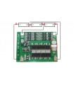 Плата защиты аккумуляторов BMS с балансиром 3S Li-Ion 12.6V 25A 45mA (12216) Плата защиты аккумуляторов BMS с балансиром 3S Li-Ion 12.6V 25A 45mA (12216)