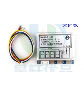 Контроллер защиты заряда разряда BMS 4S LiFePo4 50-120A (14674) Контроллер защиты заряда разряда BMS 4S LiFePo4 50-120A (14674)