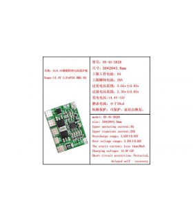 Плата защиты аккумулятора ферум LiFePo 12.8v 4S 8A (16594) Плата защиты аккумулятора ферум LiFePo 12.8v 4S 8A (16594)