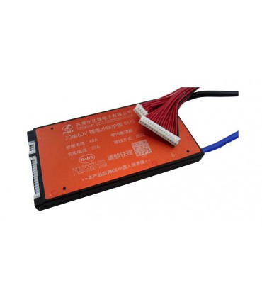 Плата защиты заряда разряда BMS Daly LiFePo 60V 40A 20S 125*66*12mm (17175)