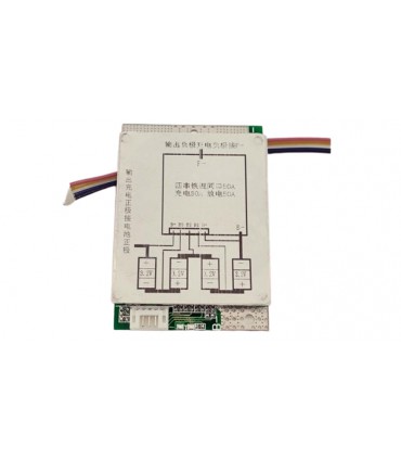 Плата защиты литий ферум балансир BMS 50A 4S LiFePo (15068)