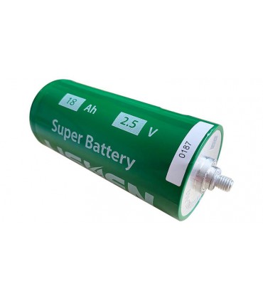 Аккумулятор литий титанат Lishen LTO UUR60144TA 2.5V 0.2mR 18Ah (17191)