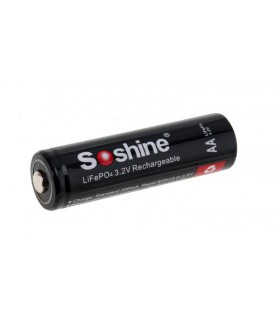 Аккумулятор LiFePO4 Soshine 14500 AA пальчиковый 3.2V 700mAh (14560)