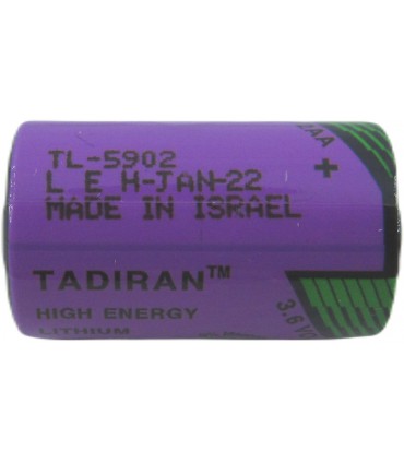 Батарейка литиевая TADIRAN ER14250 PLC 1/2AA TL-4902 3.6V 1200mAh (18830)