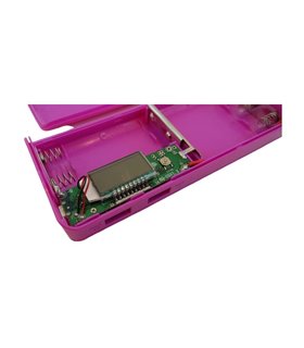 LCD Power Bank Портативная Зарядка 5*18650 2.1A (10438)