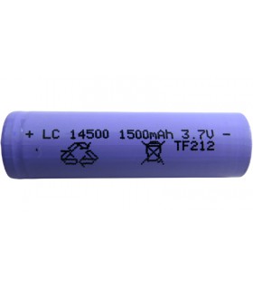 Аккумулятор литиевый LiIon 14500 3.7V технический AA 1500mAh (18829)