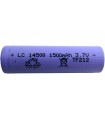 Аккумулятор литиевый LiIon 14500 3.7V технический AA 1500mAh (18829)
