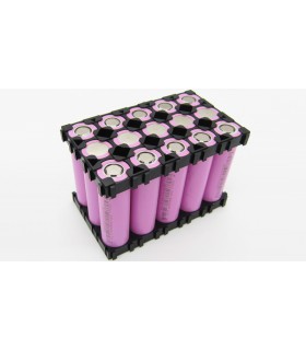 Холдер для сборки литиевых батарей в секции 3*5 18650 2шт (19024)