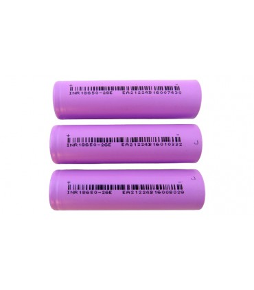 Аккумулятор высокотоковый Li-Ion 18650 DMEGC 2600mAh 5C INR18650-26E (12872)