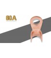 Медная клемма контактная OT600A 60A (14317) Медная клемма контактная OT600A 60A (14317)