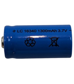 Аккумулятор батарея Li-Ion LC 16340 CR123A 3.7V 1300mAh (12419)