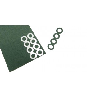 Бумажная изоляция на плюс четырех аккумуляторов Li-Ion 18650 5шт (14469)