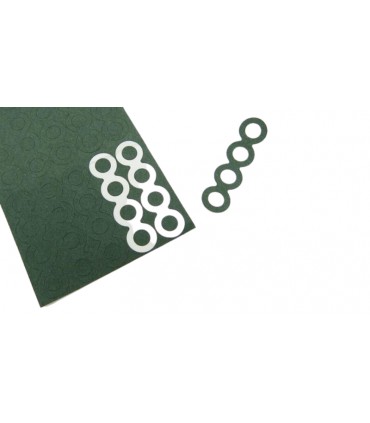 Бумажная изоляция на плюс четырех аккумуляторов Li-Ion 18650 5шт (14469)