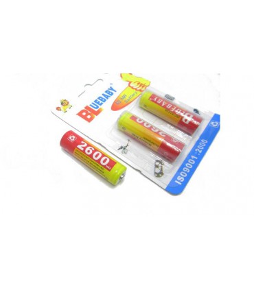 Аккумулятор AA 2600mAh 1шт Bluebaby 14500 (10475)