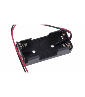 Батарейный отсек бокс кейс держатель 2xААА (10536)