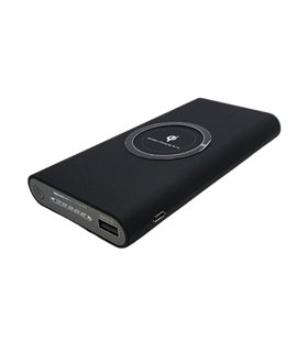 Power Bank Qi павербанк с беспроводной зарядкой 5V 2A емкость 10000mAh (15707)